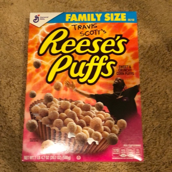 Reese S Puffs Other Travis Scott Cereal Poshmark